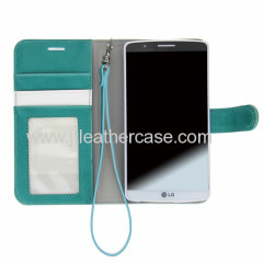 Wholesale mobile phone accessories dubai wallet cell phone case for LG g3 Shenzhen factory