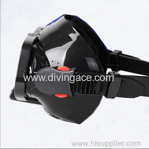 Cheap diving mask with big mirror