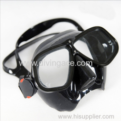 Professional silicone rubber diving mask