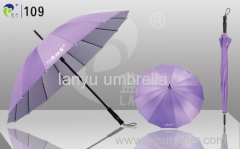 Promotional Straight Umbrellas Windproof UV-coated Fabric Low Price Factory 22