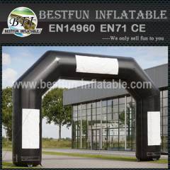 Black Inflatable Entrance Arch