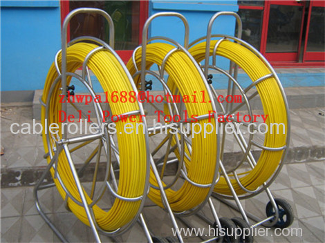 Reels for continuous duct rods Pipe traker traceable midi duct rodder