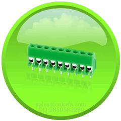 PCB screw terminal block with wire clamp for wire to board connection