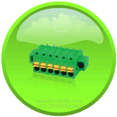 screwless terminal block connection