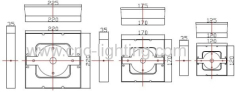 6-18W Surface Mount LED Ceiling Luminaire (Dimmable)