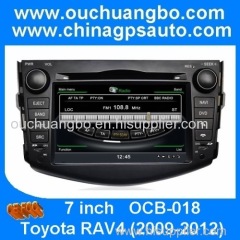Ouchuangbo Car DVD Player Stereo Radio In Dash head for Toyota RAV4 (2009-2012) with iPod TV