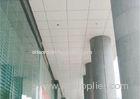 railway station Perforated Lay In Ceiling Tiles Square With aluminum , 350mm * 350mm
