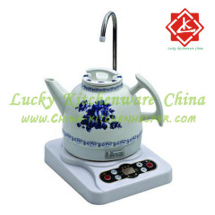 Ceramic electric kettle plastic suit