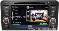 Ouchuangbo Car Dvd Player Pc Gps Navigation Stereo Video Multimedia Capacitive Screen with Audi A3 2003-2011 Bluetooth