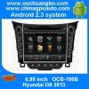 Ouchangbo car DVD dash player for Hyundai HB20 2013 with GPS navigation Radio Bluetooth iPod