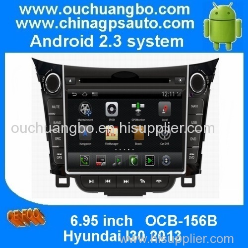 Ouchangbo car DVD dash player for Hyundai HB20 2013 with GPS navigation Radio Bluetooth iPod