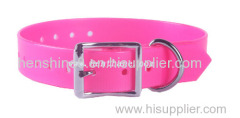 100% Waterproof TPU Dog Collar;Easy Clear Dog Collar