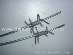 Electric/hot-dipped galvanized barbed wire