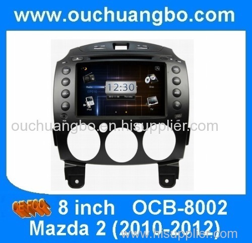 Ouchuangbo car DVD radio for Mazda 2 (2010-2012)