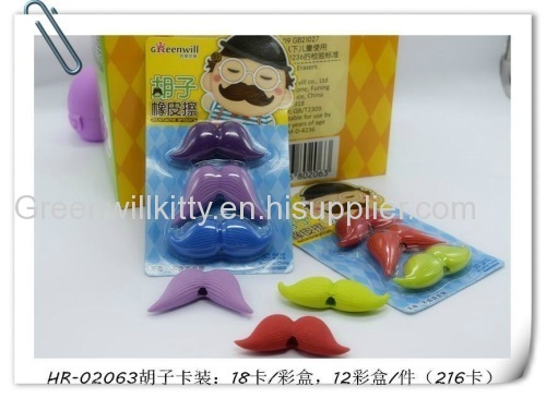 Lovely Originality color the Mustache erase