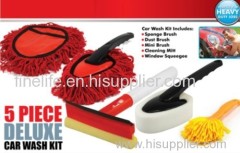 5 Piece Deluxe Car Wash Kit