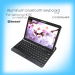 silver aluminum bluetooth keyboard for samsung note 10.1 P600 T520