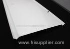 suspended Decorating Linear Metal Ceiling / False Ceiling for office building , ISO