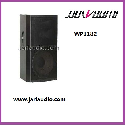 Professional audio wooden speaker