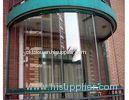 Bent Laminated Tempered Glass For Curtain Wall , Toughened , Green / Blue With CCC & ISO