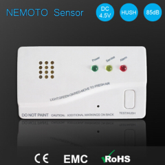 Simple installation battery operated Nemoto carbon monoxide sensor