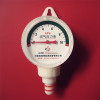 mini biogas Pressure meter