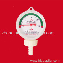 mini biogas Pressure gauge