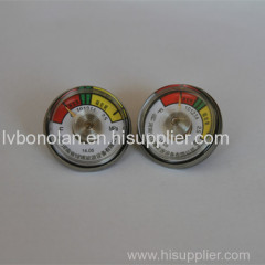 Pressure gauge for fire extinguisher