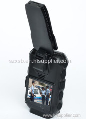 1080P 2inch Body worn camera for police/GPS Police body worn video camera
