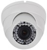 1/3&quot; Sony cctv camera 1200TVL 24-LED 2.8mm White Vandal-proof Dome Eyeball, 20m Infrared, D-WDR, HLM,, IP66