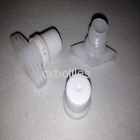 9.6mm PP/PE High quality plastic spout with cap for Doypack