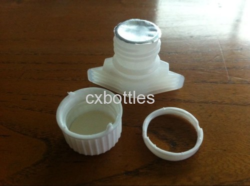 16mm Filling Resealable Plastic Nozzle Cap