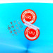 PET material and print company logo tamper evident seal labels