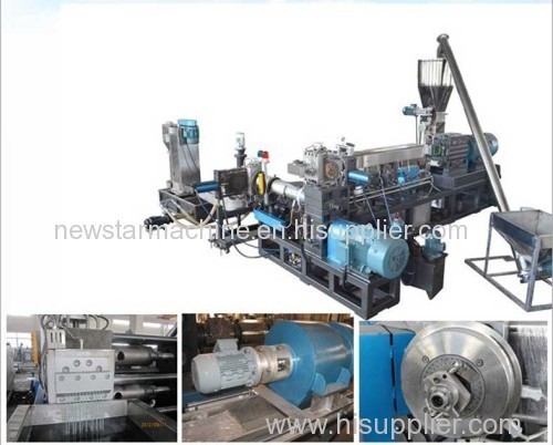 Water-ring PE Granulation Line With Force Feeder