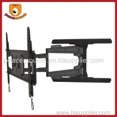 Ultra-Slim Single Arm Flat Screen Wall Mount with Tilt and Swivel For Large Screens