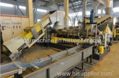Two Stage Strand PE Granulation Line With Agglomerator