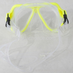 High quality tempered glass lens silicone mask