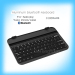 Black Metal Aluminum Alloy keyboard Bluetooth for samsung tab2 P3100 6200