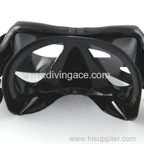 Waterproof adult soft silicone swim diving mask