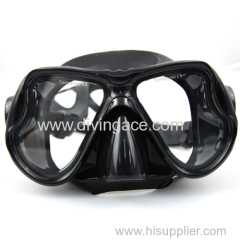 Waterproof adult soft silicone swim diving mask