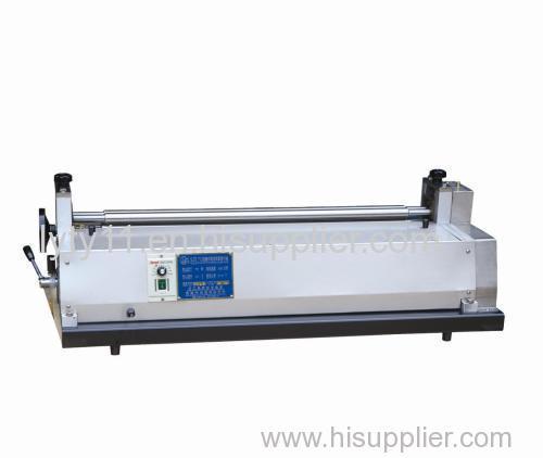 Table type gluing machine used for paper