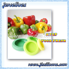 Silicone fruit storage set & bottle lid manufacturer