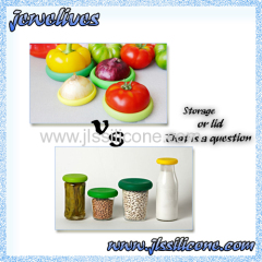 Silicone fruit storage set & bottle lid manufacturer