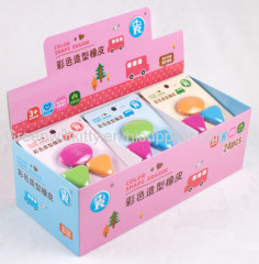 Color shaped the eraser