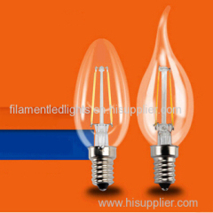 B35 led filament lamps