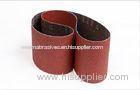 Narrow Aluminum Oxide Sanding Belts Semi Open Coated For Dry Sanding