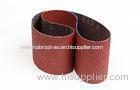 4 x 36 Aluminum Oxide Sanding Belts Resin For Long Belt Machine
