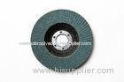 Grit P27 Angle Grinder Flap Discs , Zirconia Alumina Sanding Disc