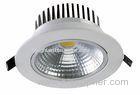 IP54 Aluminum Cob Recessed Led Ceiling Lights 15w 1275lm Dimmable , Ac85 - 265v