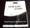 Durable Small Die-cut PE Plastic handle bag LDPE shopping bags 15mm - 260mm